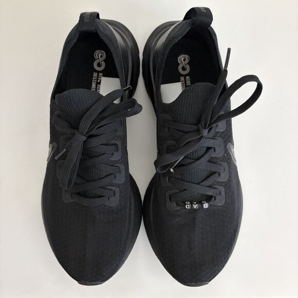 Nike React Infinity Run Flyknit Mens 9.5 Black CD4371-011 main image 8